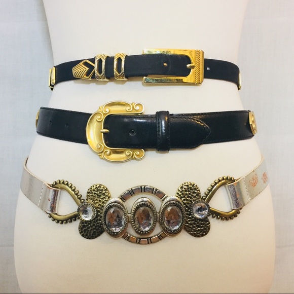 Chico's Accessories - Bundle Doncaster Fossil Chico’s Belt Bundle Small